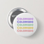 Colorado Typografie Button (Vorne & Hinten)