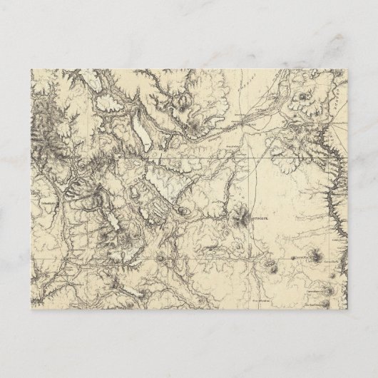 Colorado und New Mexico Postkarte (Vorderseite)