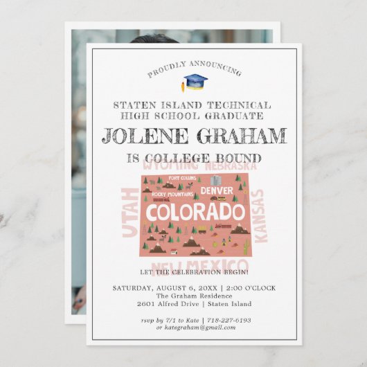 Colorado | Uni Bound Graduation Party (Vorne/Hinten)