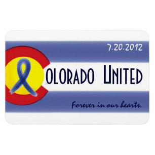Colorado United Aurora-Gedenkmagnet Magnet