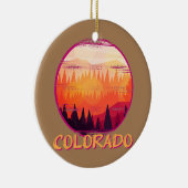 Colorado United Staaten Keramik Ornament (Rechts)