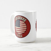 Colorado United States Kaffeetasse (Vorderseite Links)