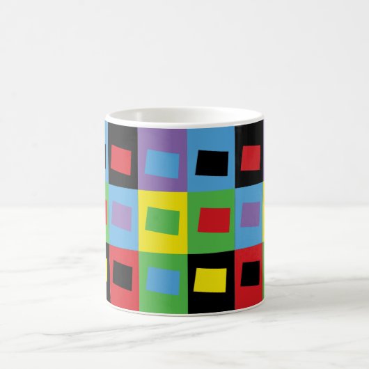 Colorado US Staat Pop Art Kaffeetasse (Mittel)