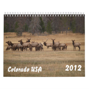 Colorado USA Calendar Kalender