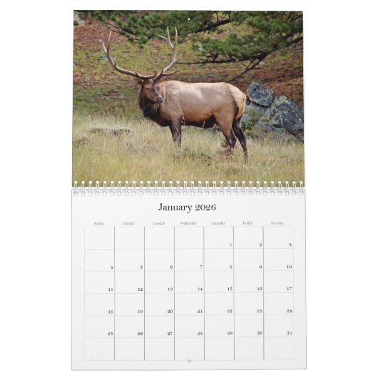 Colorado USA Calendar Kalender (Jan 2026)