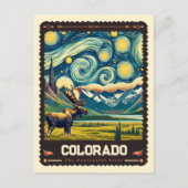 Colorado | Vincent Van Gogh Inspiriert Postkarte (Vorderseite)