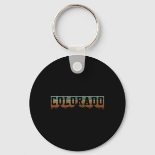 Colorado Vintage Rocky Mountains Natur Outdoor Hoc Schlüsselanhänger
