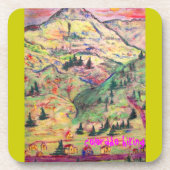 Colorado-Wanderkunst Untersetzer (Vorderseite)