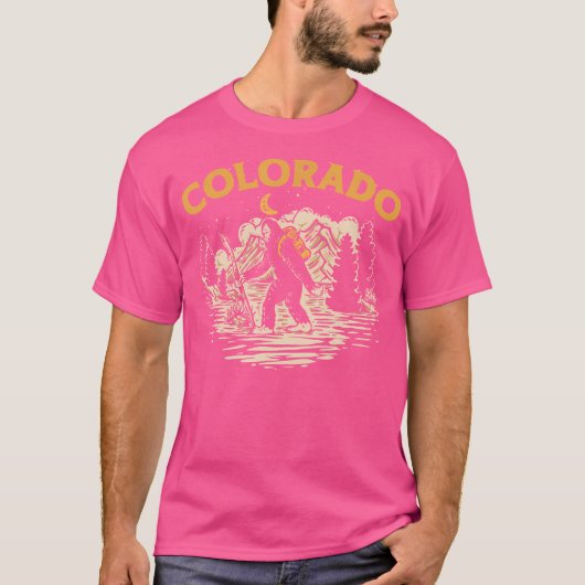 Colorado Wandern Bigfoot T-Shirt (Vorderseite)