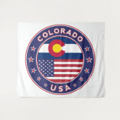 Colorado Wandteppich (Vorderseite (Horizontal))