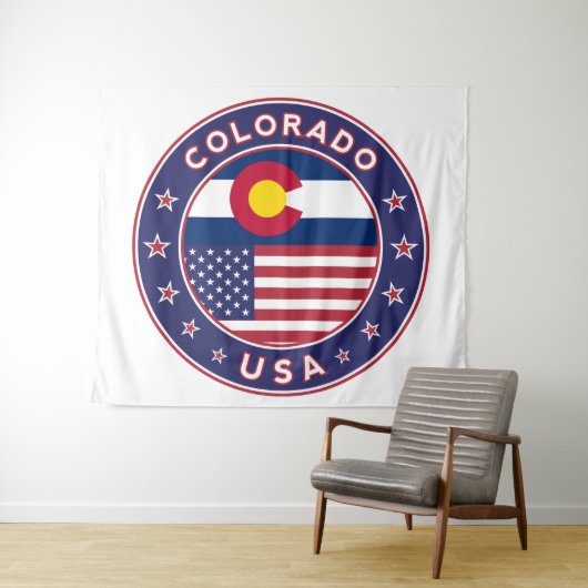 Colorado Wandteppich (Beispiel (Horizontal))