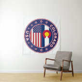 Colorado Wandteppich (Beispiel (Horizontal))