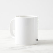 Colorado-Wasserfallbecher Kaffeetasse (Vorderseite Links)
