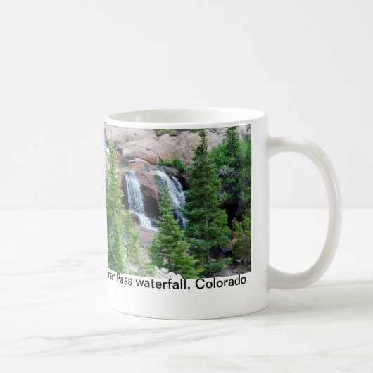 Colorado-Wasserfallkaffee-Tasse Kaffeetasse (Rechts)