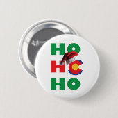 Colorado Weihnachts-Weihnachtsmannmütze Button (Vorne & Hinten)