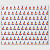 Colorado Weihnachtsbaum Geschenkpapier (Flach)