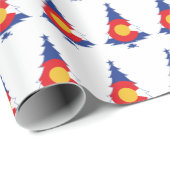 Colorado Weihnachtsbaum Geschenkpapier (Rolleneckpunkt)