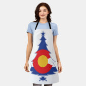 Colorado Weihnachtsbaum Schürze (Getragen)