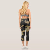 Colorado Wild Bison Camo Capri Leggings (Rückseite)