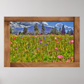 Colorado Wildblume Poster (Vorne)