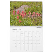 Colorado-Wildblumen Kalender (Feb 2027)