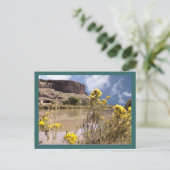 Colorado Wildblumen Postkarte (Stehend Vorderseite)