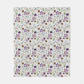 Colorado Wilde Blume, Kolumbien, Pinecones Fleecedecke