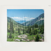 Colorado Wilderness // Phantastische Friedliche La Wandteppich (Vorderseite (Horizontal))