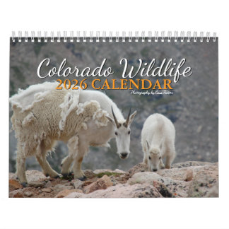Colorado Wildlife Calendar Kalender