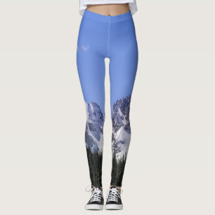 Colorado-Winter-Bergspitzen Leggings
