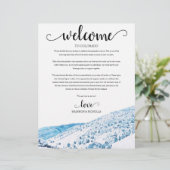 Colorado Winter Wedding Weekend Begrüßungsreise (Stehend Vorderseite)