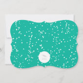 Colorado Winter Wonderland Feierlichkeiten Einladung (Rückseite)