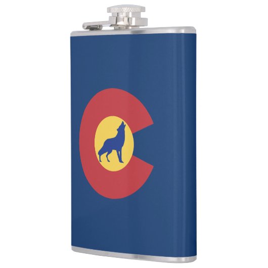 Colorado Wolf Flachmann (Links)