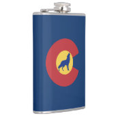 Colorado Wolf Flachmann (Rechts)