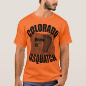 Colorado Zuhause des T - Shirt Saquatch (Vorderseite)