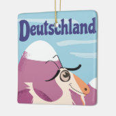 Colorado zum Ski! Keramikornament (Links)