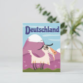Colorado zum Ski! Postkarte (Stehend Vorderseite)