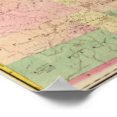ColoradoPanoramakarte Colorado Poster (Ecke)