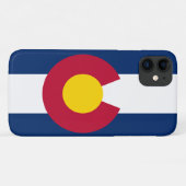 Colorados Flagge Case-Mate iPhone Hülle (Rückseite (Horizontal))