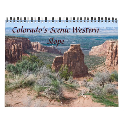 Colorados Landschaftlicher Western-Slope-Kalender Kalender (Titelbild)