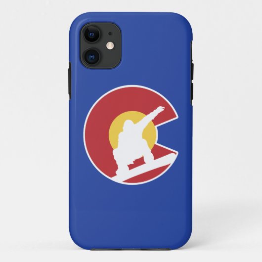 ColoradoSnowboard Case-Mate iPhone Hülle (Rückseite)