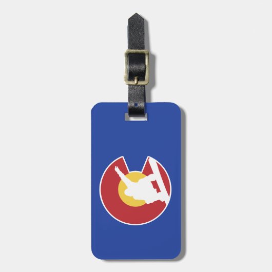 ColoradoSnowboard Gepäckanhänger (Vorderseite vertikal)