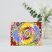 Colorama Spiral Postkarte (Stehend Vorderseite)