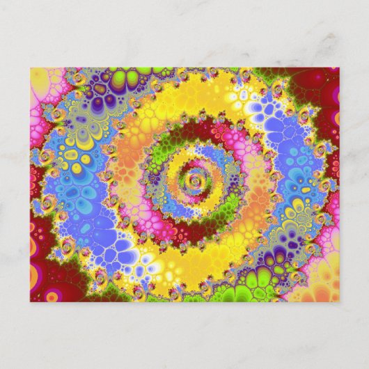 Colorama Spiral Postkarte (Vorderseite)