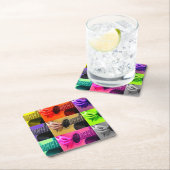 Colorblind Guitar - Kaliediscope - Untersetzer (Vor Ort)