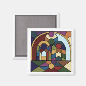 Colorblock Magnet (Vorderseite/Rückseite)