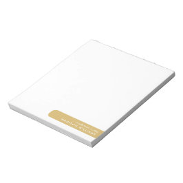 Colorblock Modernes Minimalistisch Stilvolles Desi Notizblock