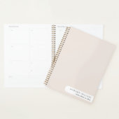 Colorblock Modernes Minimalistisches Einfaches Pla Planer (Anzeige)