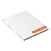 Colorblock Modernes, Minimalistisches Notizblock (angewinkelt)