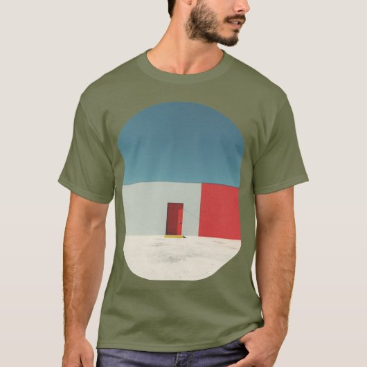 Colorblock Oasis Door T-Shirt (Vorderseite)